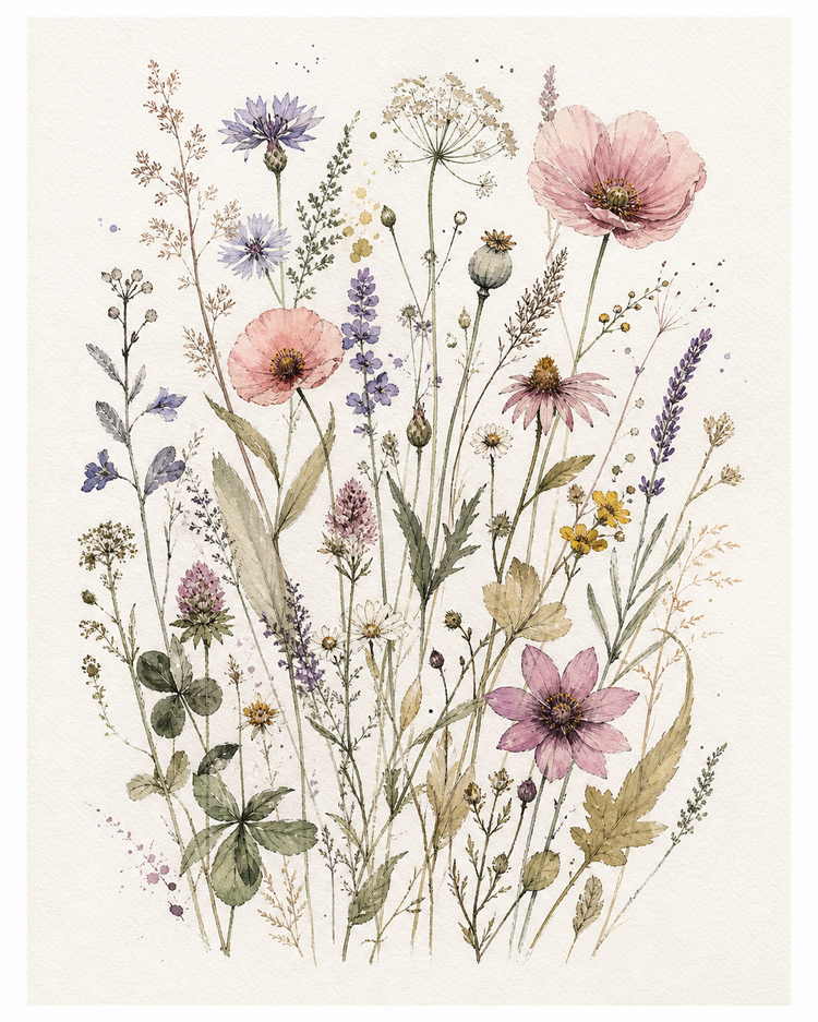 Wildflower Study artwork