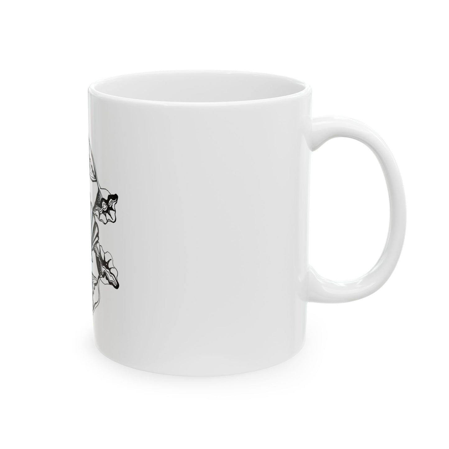 Moth & Shell Arc - Ceramic Mug