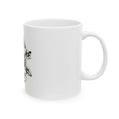 Moth & Shell Arc - Ceramic Mug