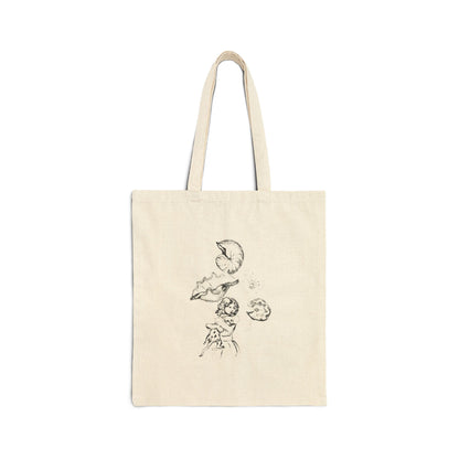 Nautilus Figure Study - Canvas Tote