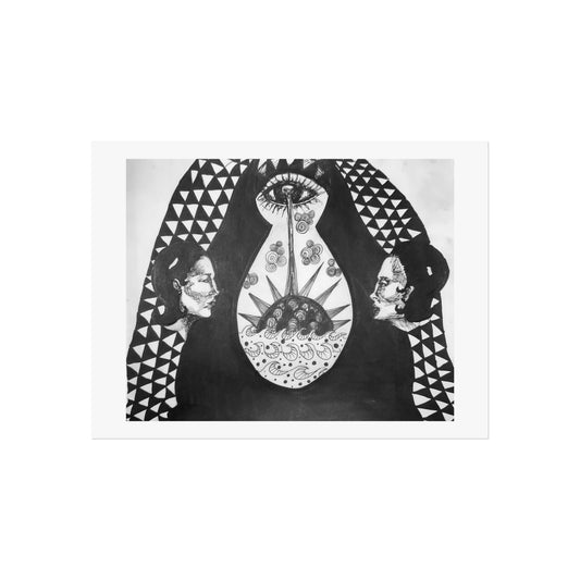 Twin Gaze - Art Print