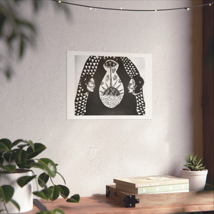 Twin Gaze - Art Print
