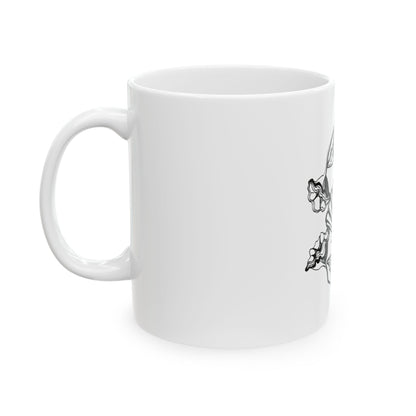 Moth & Shell Arc - Ceramic Mug