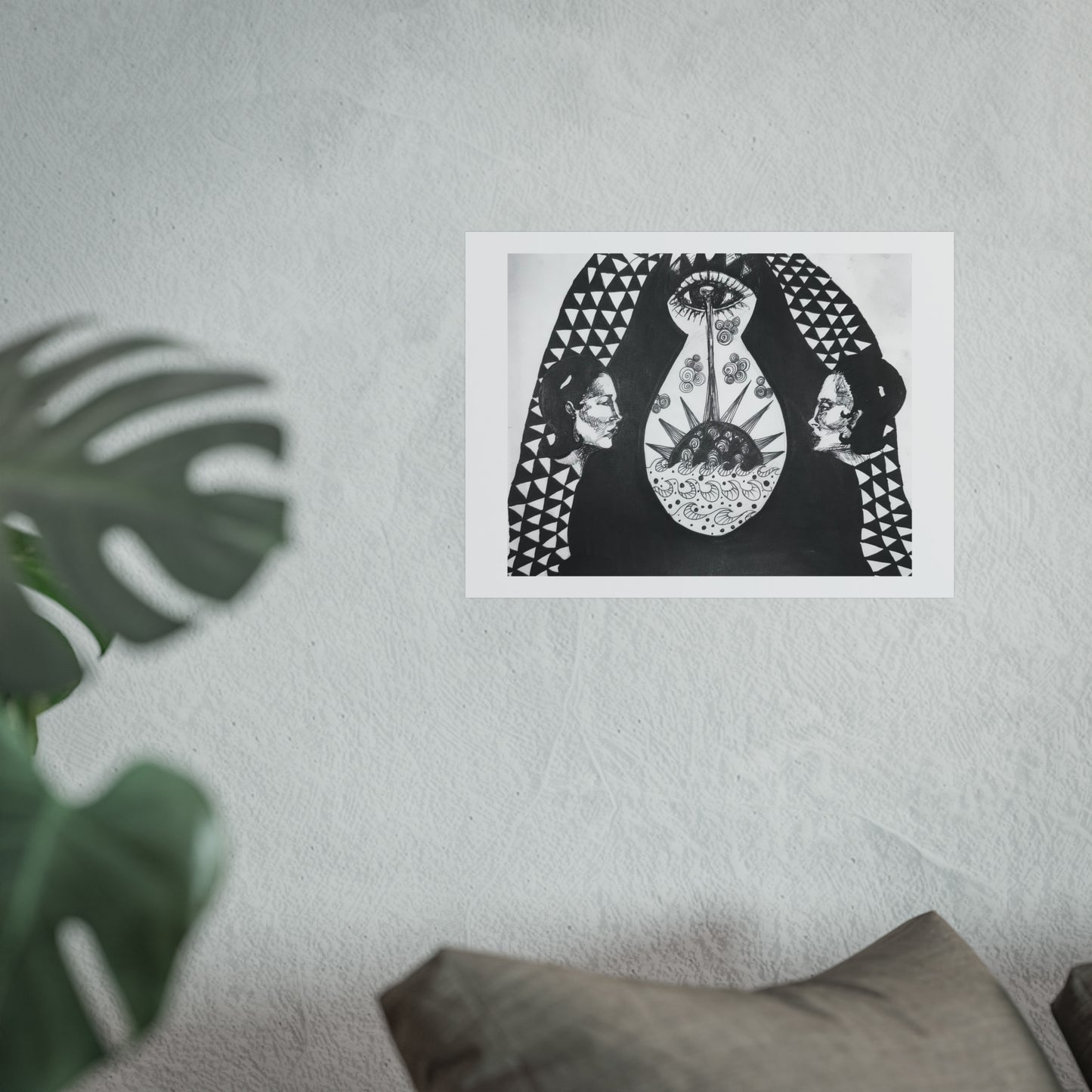 Twin Gaze - Art Print