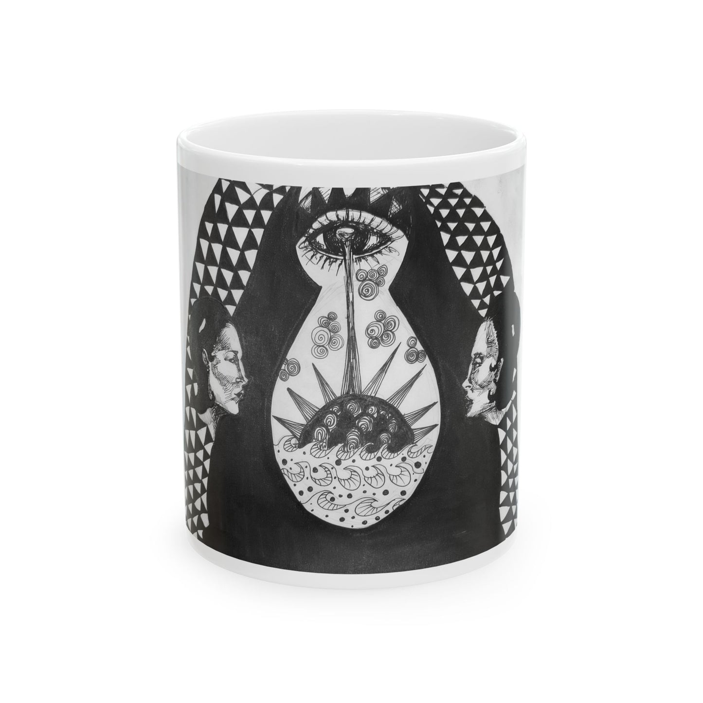 Twin Gaze - Ceramic Mug