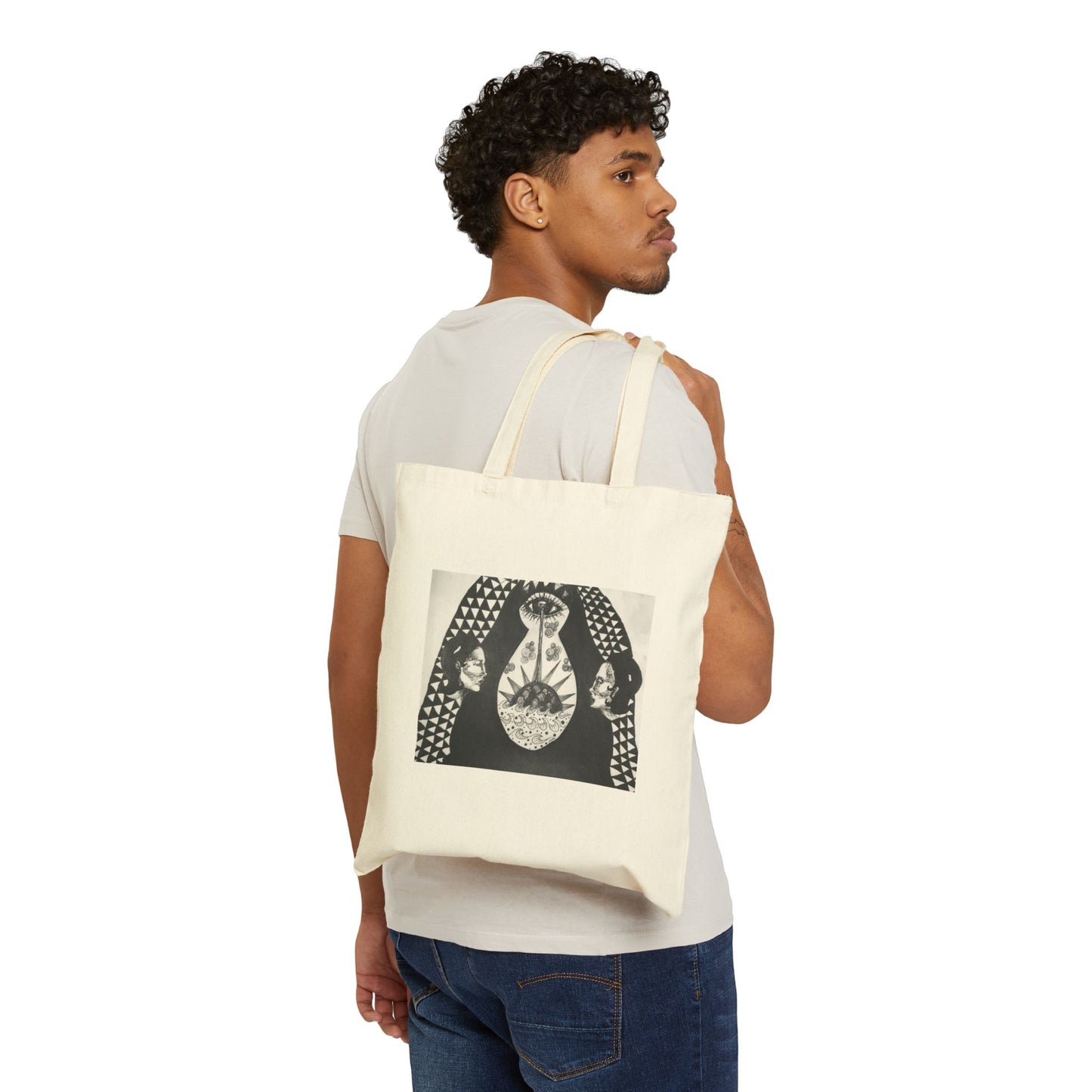 Twin Gaze - Canvas Tote