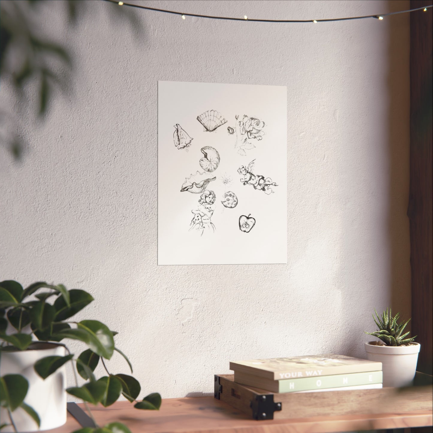 Collected Curiosities - Art Print