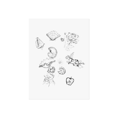 Collected Curiosities - Art Print